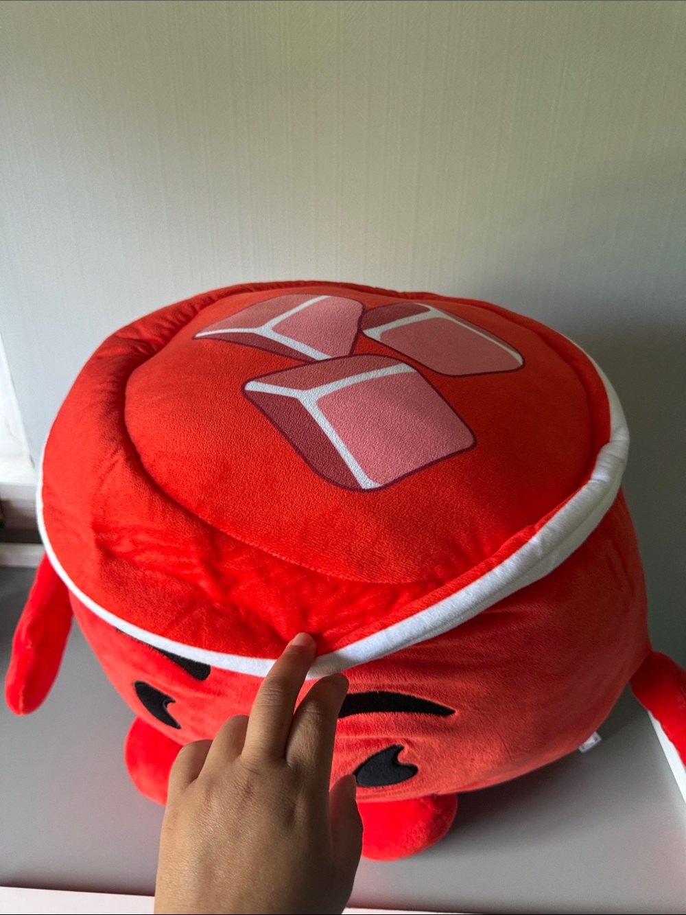 Kool-Aid Man Jumbo Plush Pillow Toy 22.5 inch Rare Stuffed Animal Fiesta Large - Picture 2 of 6